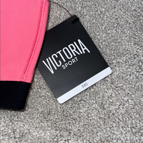 Victoria’s Secret Pink Zip Front Sports Bra - Picture 3 of 3